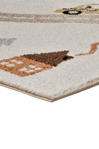 Tapis Beats - Beige et marron