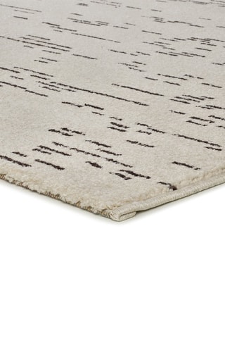 Tapis Retro - Blanc et noir