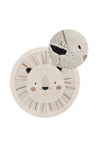 Tapis Clown - Beige et marron