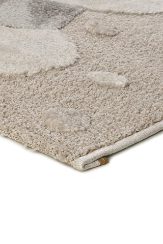 Tapis Clown - Taupe et gris clair