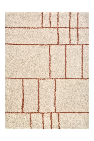 Tapis Helia - Beige et camel 