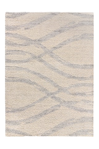 Tapis Helia - Beige et gris foncé