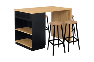 Ilot central - 80 x 130 x 90,5 cm