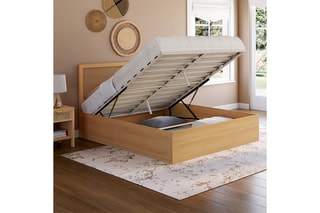 Lit-coffre avec sommier Eve - 140 x 190 cm