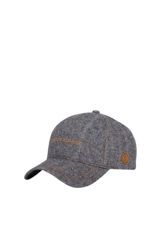 Casquette en jean - Noir chiné - Serge Blanco