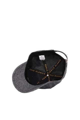 Casquette en jean - Noir chiné - Serge Blanco