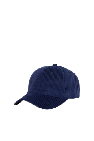 Casquette en velours – Bleu marine - Serge Blanco