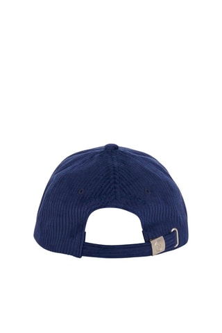 Casquette en velours – Bleu marine - Serge Blanco