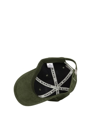Casquette en velours – Kaki - Serge Blanco