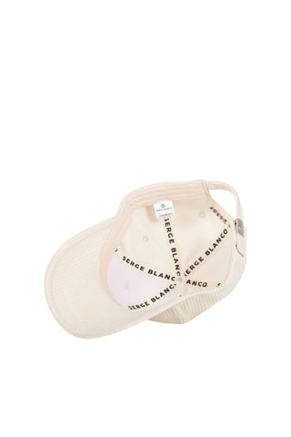 Casquette en velours – Blanc - Serge Blanco