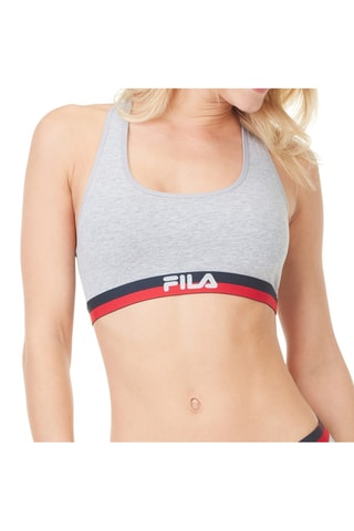 3 brassières - Bleu, gris et blanc - Fila