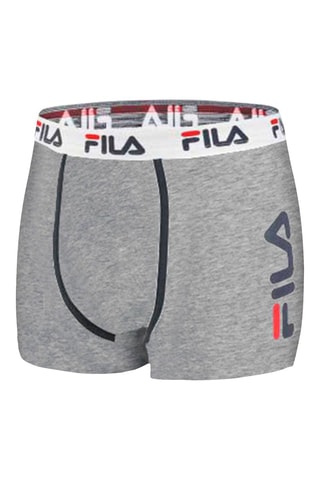 4 boxers - Noir et gris - Fila