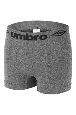 4 boxers - Bleu marine, rouge et gris - Umbro