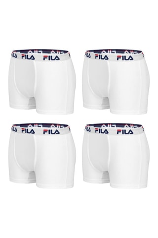 4 boxers - Blanc - Fila