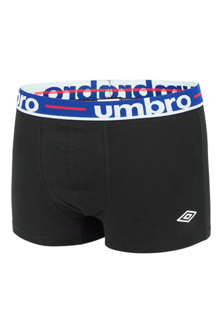 3 boxers - Noir, bleu roi et blanc -  Umbro
