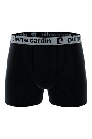 4 boxers Alonzo - Bleu et noir - Pierre Cardin