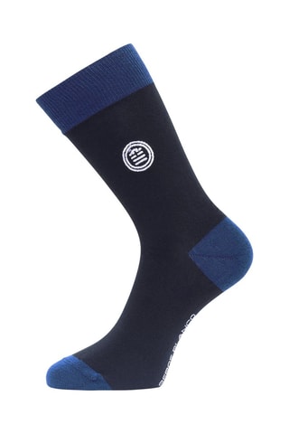 9 paires de chaussettes - Bleu, noir et gris - Serge Blanco