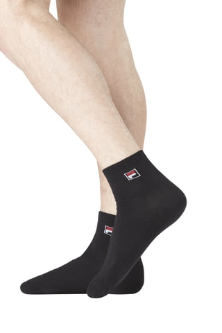 12 paires de chaussettes - Noir et blanc - Fila