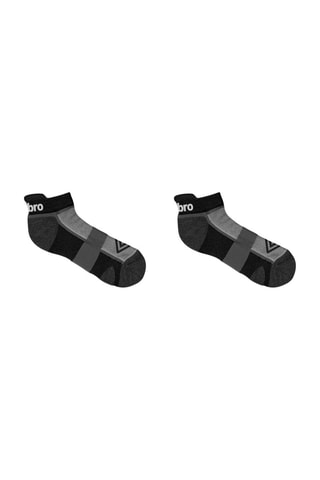 2 paires de socquettes - Gris et noir - Umbro
