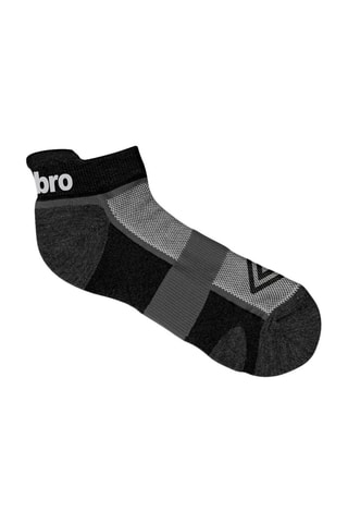 2 paires de socquettes - Gris et noir - Umbro