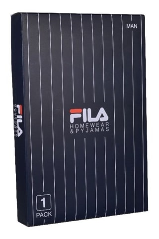 Pyjama - Blanc et bleu marine - Fila