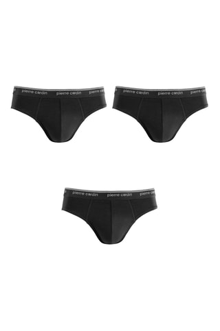 3 slips - Noir - Pierre Cardin