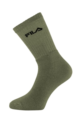 6 paires de chaussettes - Blanc et beige - Fila
