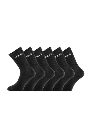 6 paires de chaussettes - Noir - Fila