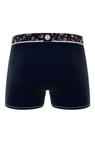2 boxers - Noir et bleu marine - Serge Blanco