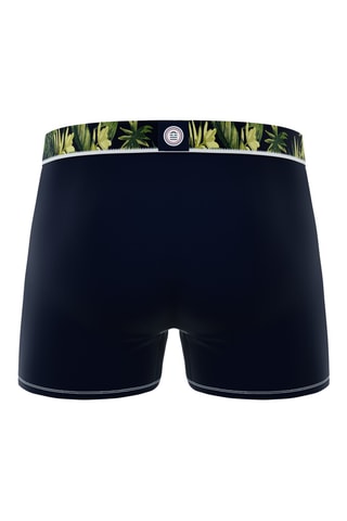 2 boxers - Noir et bleu marine - Serge Blanco
