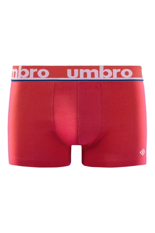 4 boxers - Bleu et rouge - Umbro