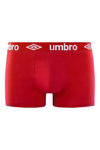4 boxers - Bleu et rouge - Umbro