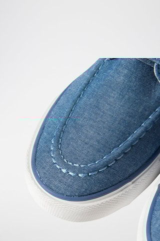 Bootschoenen Marineblauw