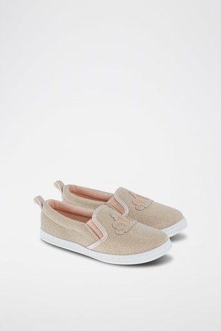 Slip-ons Goudkleurig