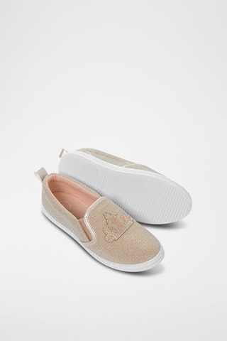 Slip-ons Goudkleurig