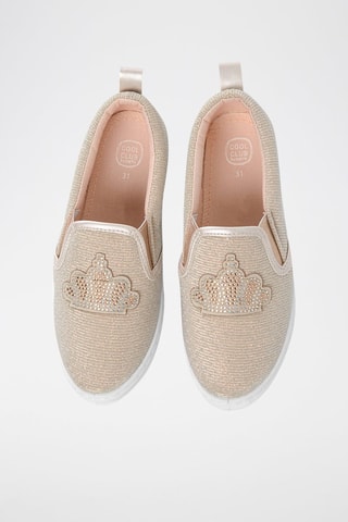 Slip-ons Goudkleurig