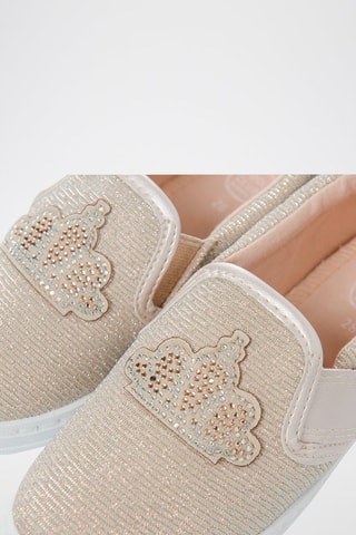 Slip-ons Goudkleurig