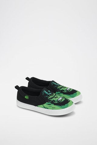 Slip-ons Hulk Avengers Marvel - Zwart