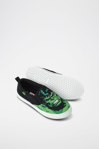 Slip-ons Hulk Avengers Marvel - Zwart