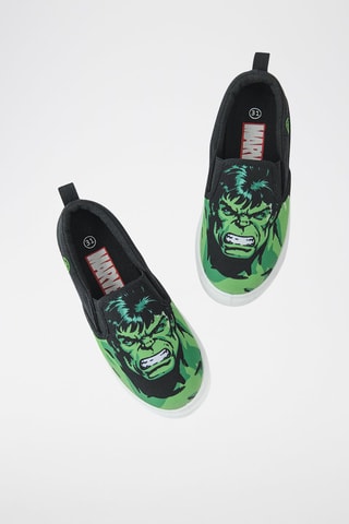 Slip-ons Hulk Avengers Marvel - Zwart