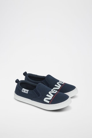 Slip-ons NASA - Marineblauw