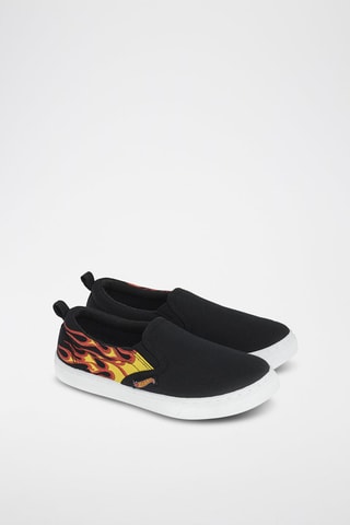 Slip-ons- Zwart