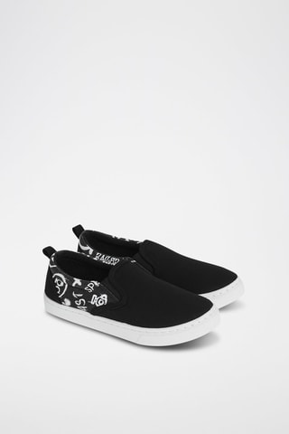 Slip-ons- Zwart