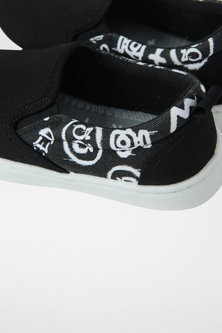 Slip-ons- Zwart