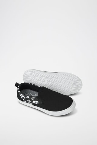 Slip-ons- Zwart