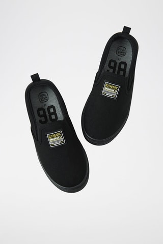 Slip-ons- Zwart