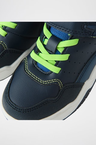 Hoge sneakers- Blauw