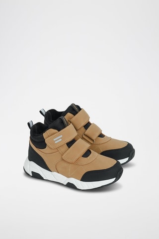 Hoge sneakers- Bruin