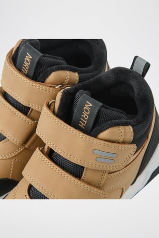 Hoge sneakers- Bruin