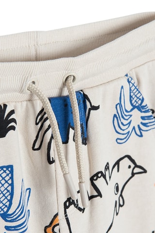 Joggingbroek Beige en Marineblauw